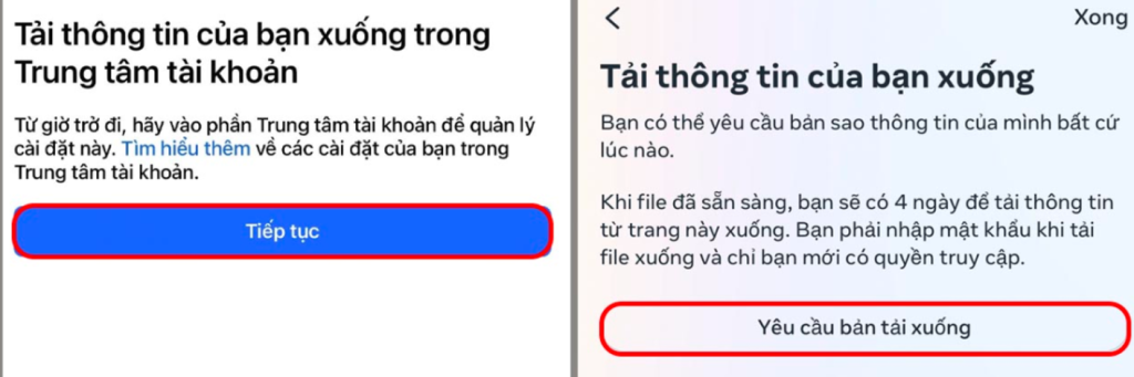 Yêu cầu sao tin nhắn